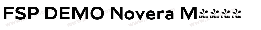 FSP DEMO Novera M字体转换 FSP DEMO Novera M字体转换